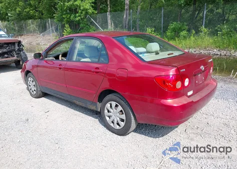 2007 Toyota Corolla Le from USA, damaged, VIN 2T1BR32E77C814817
